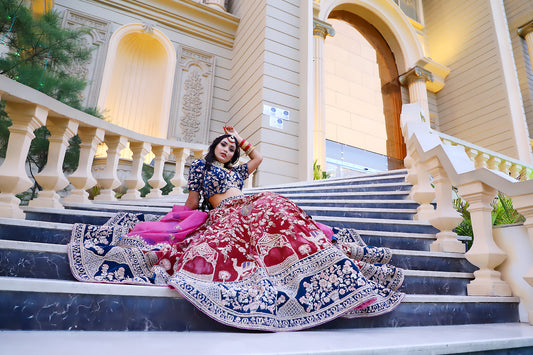 Bridal wear lehenga