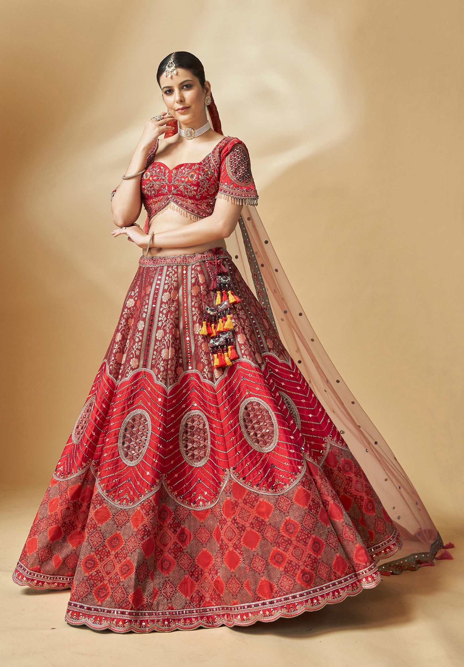 Designer Indian Bridal Lehenga Choli in Canada