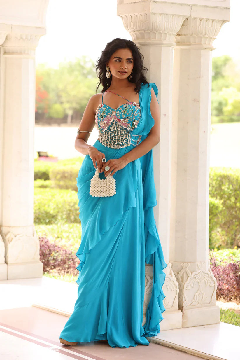 Designer Sarees - Buy Latest Designer Sarees Online