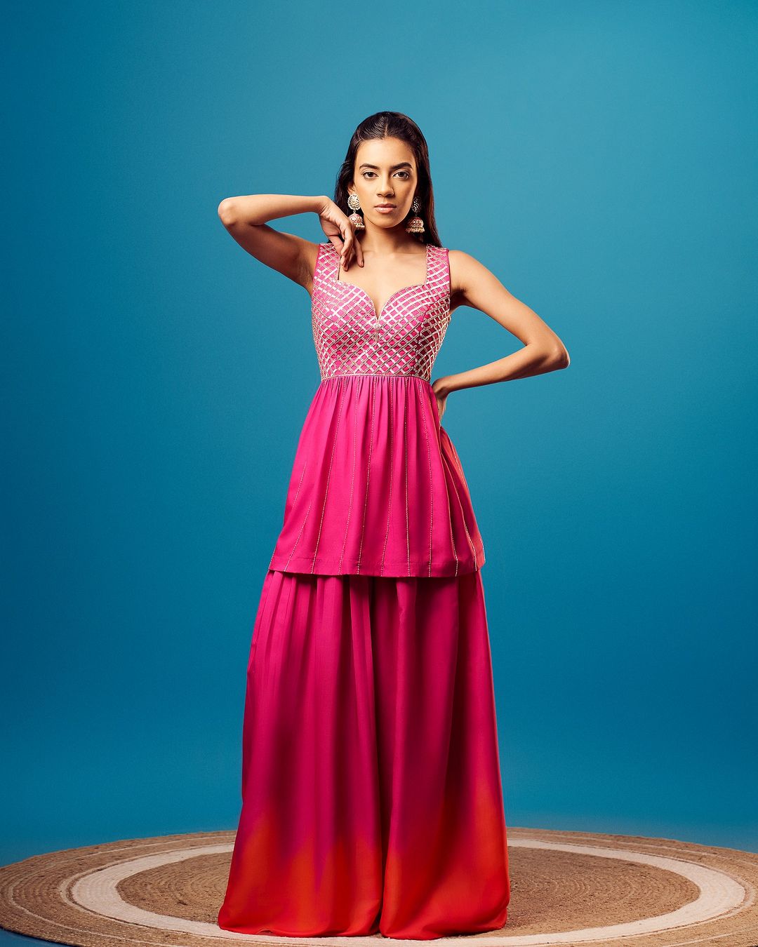 Latest Designer Sharara Suits Online in the UK