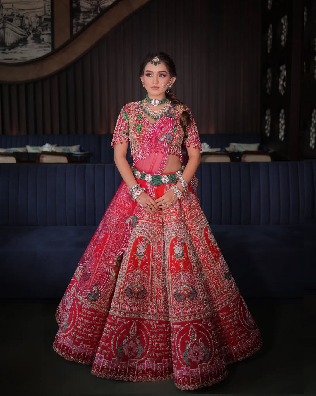 Rajwadi Bridal Lehengas