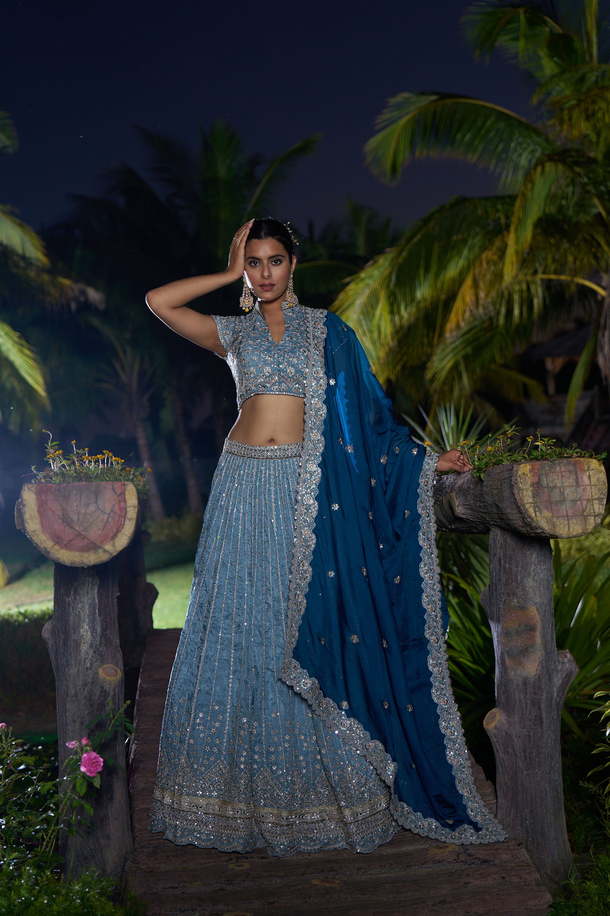 dusty blue indian dress 24 Dresses ideas