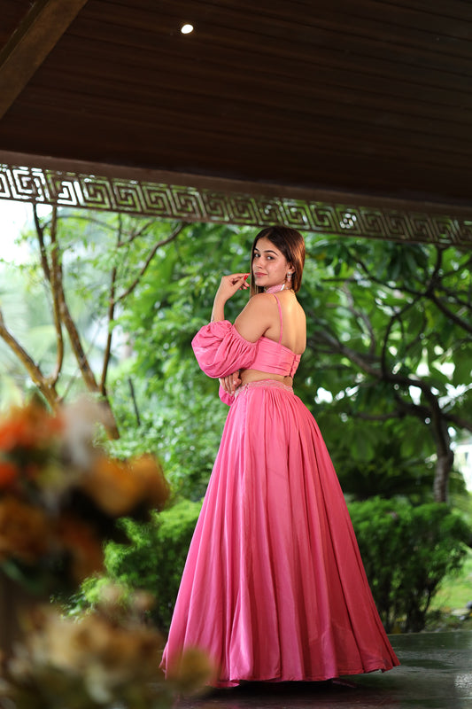 Paradise Barbie Pink Co-Ordinate Set