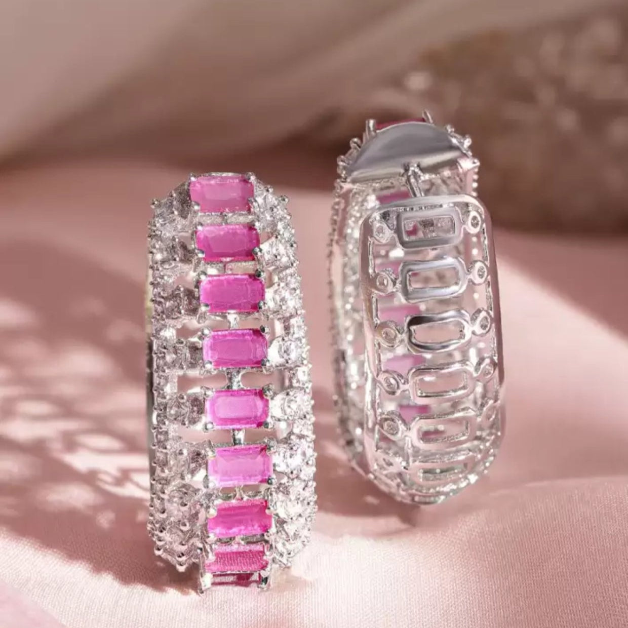 Ishita Pink Diamond Baali