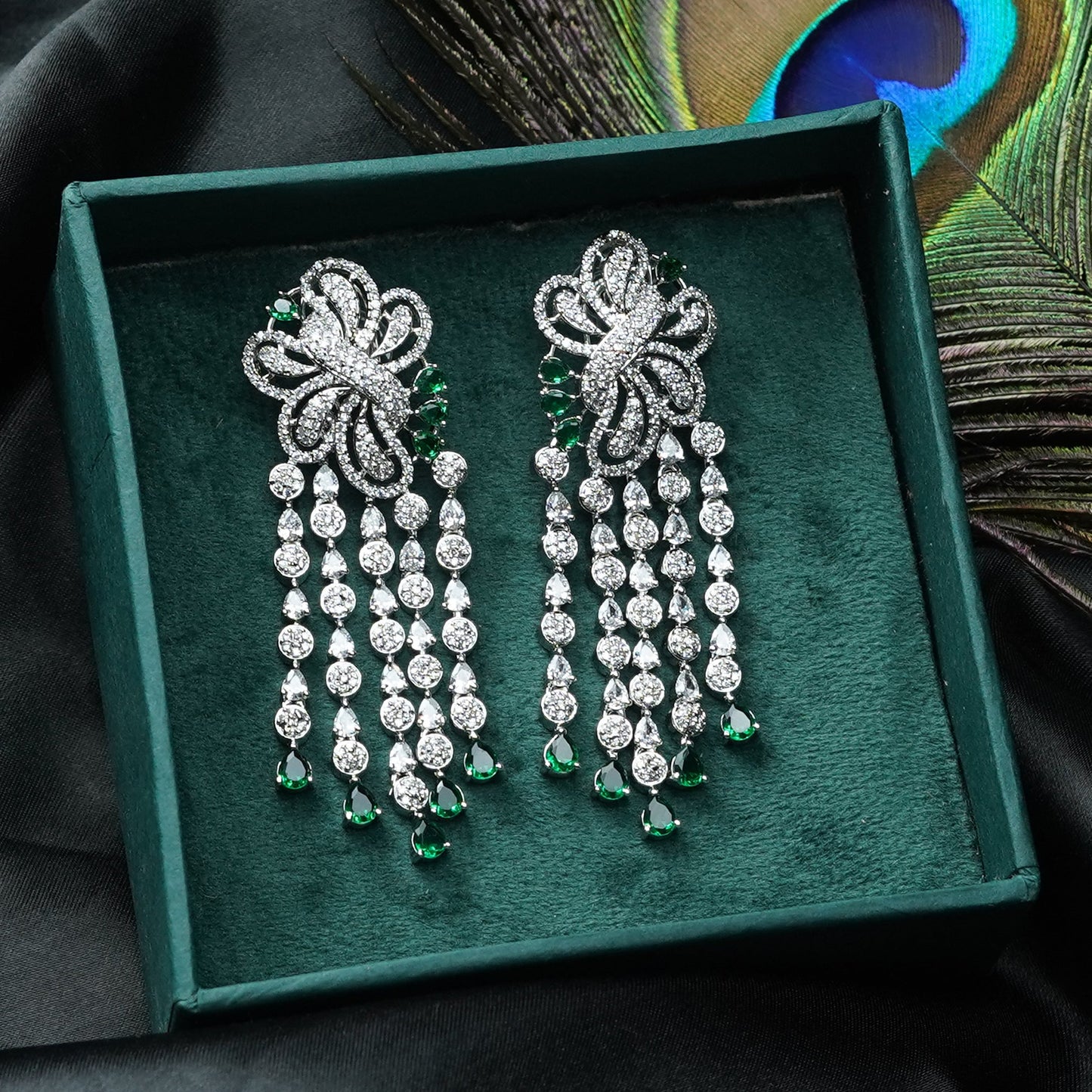 Mira Noor Diamond Earrings