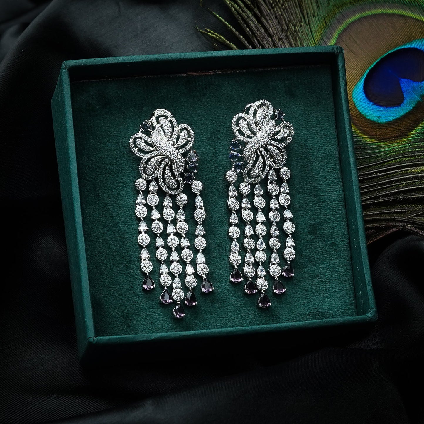 Mira Noor Diamond Earrings