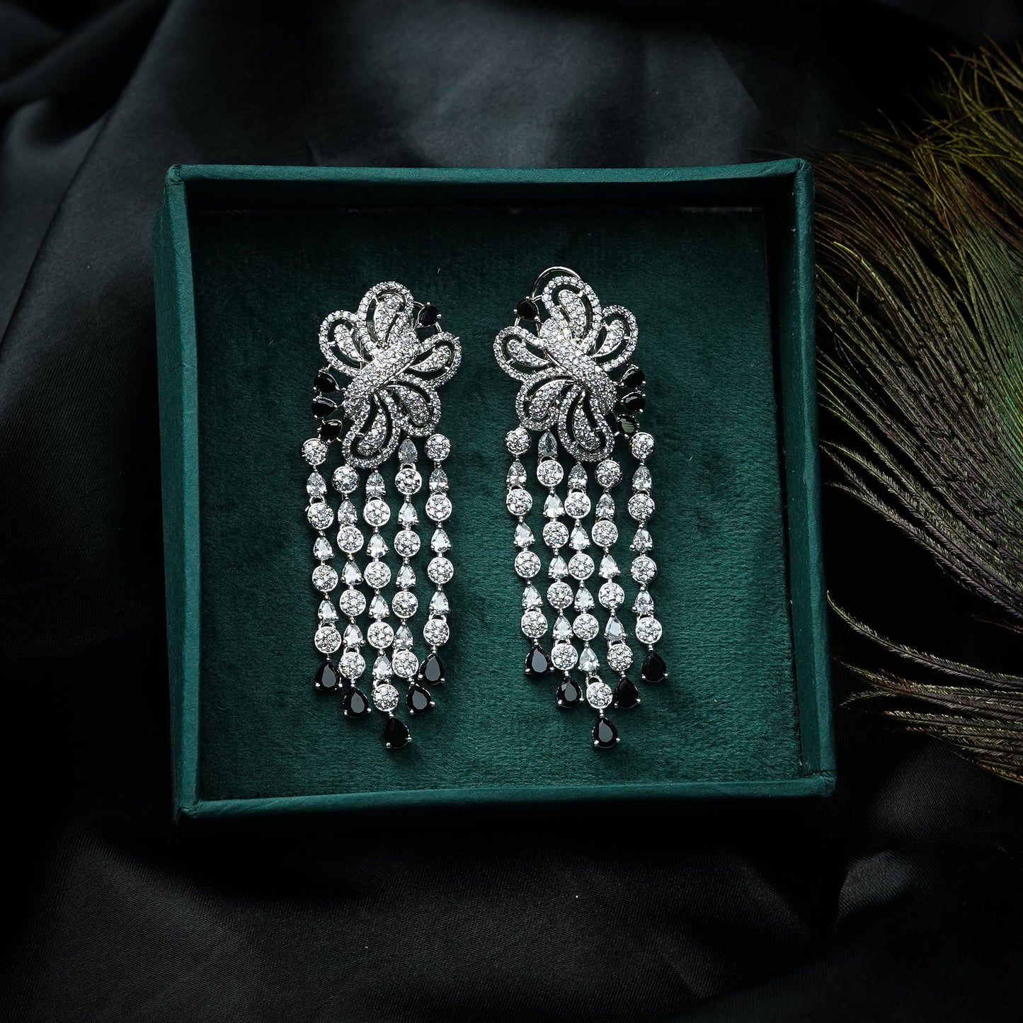 Mira Noor Diamond Earrings