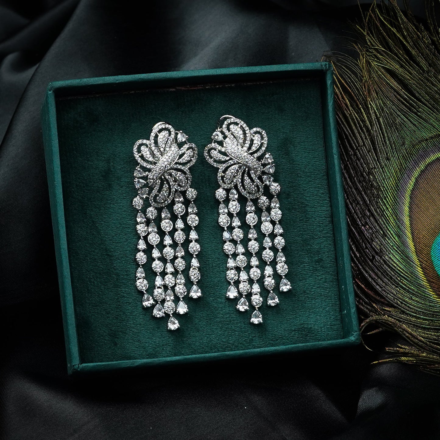 Mira Noor Diamond Earrings
