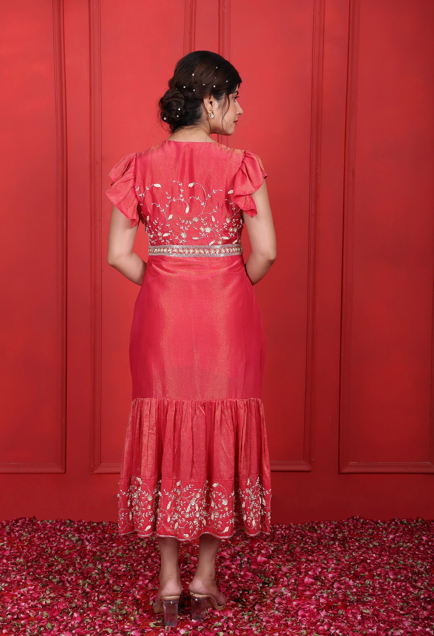 Mandy V-Neckline Dress