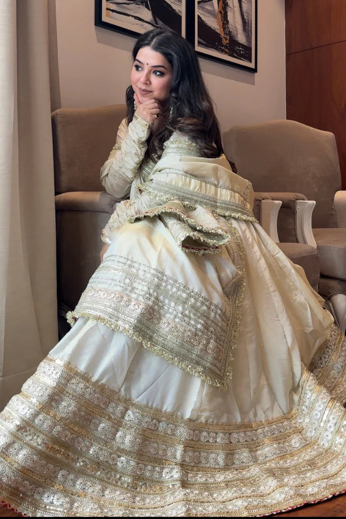 Mumtaz Tissue Anarkali Set