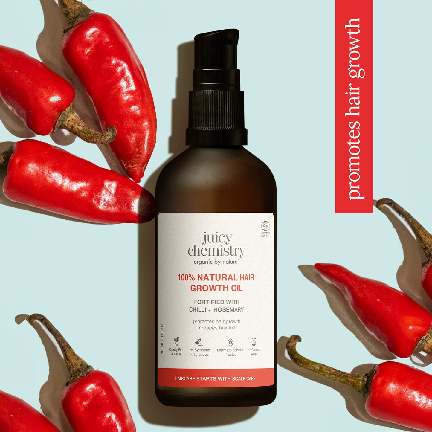 Juicy Chemistry Chilli Hair Oil 30ml & 100ml
