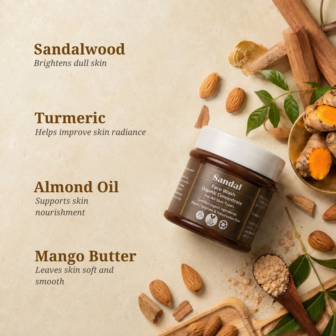 Sandal Face Wash Concentrate (125gm)