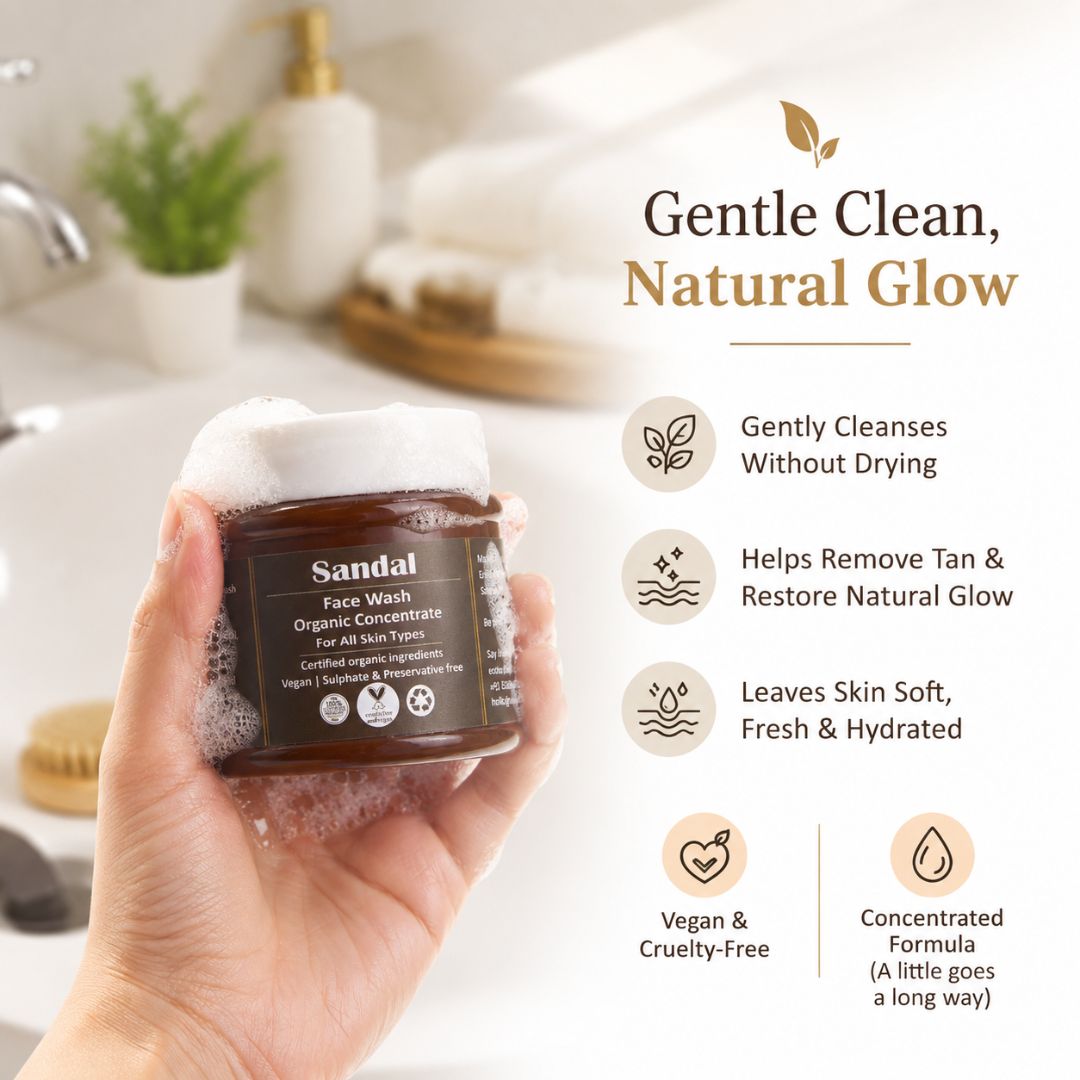 Sandal Face Wash Concentrate (125gm)