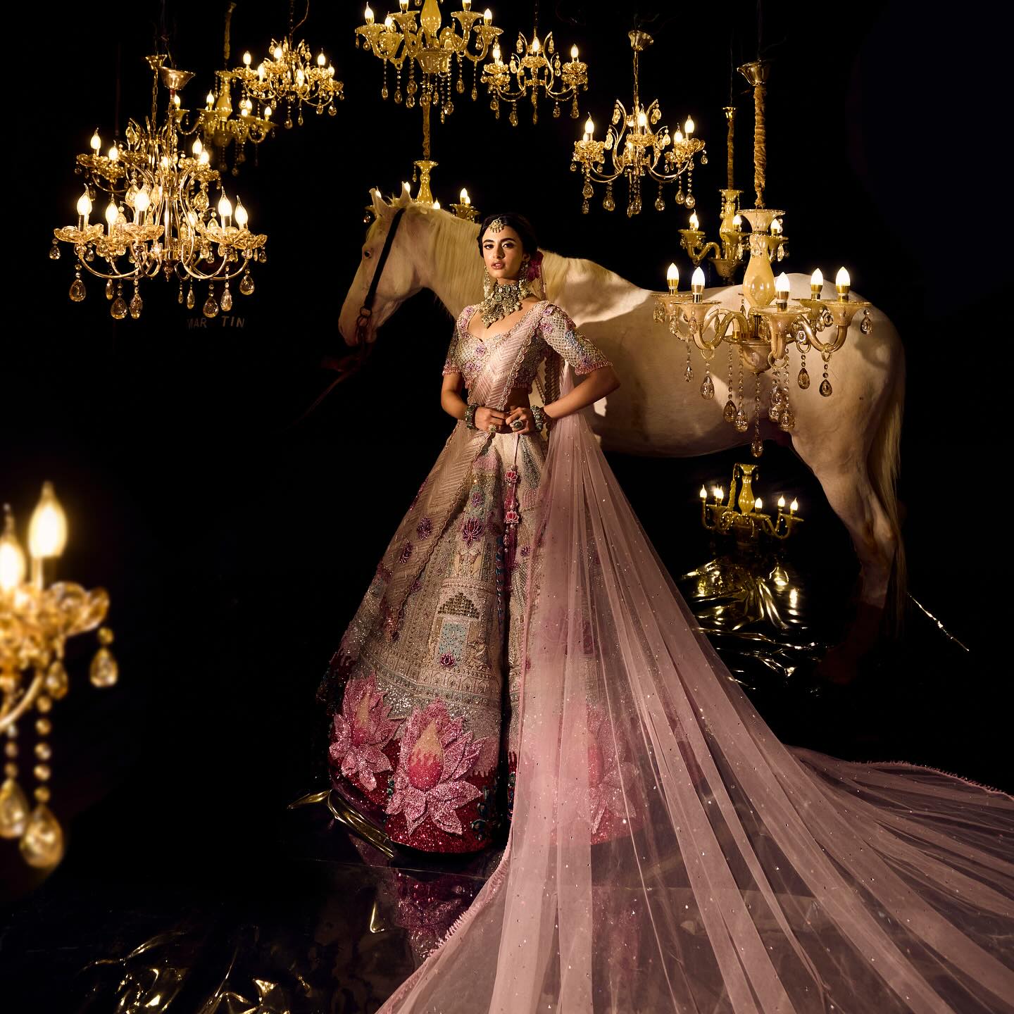 Custom Heavy Regal Bridal lehenga