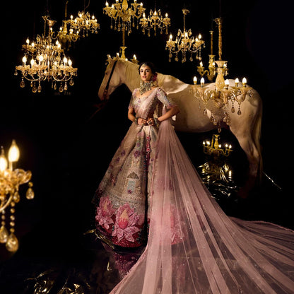 Custom Heavy Regal Bridal lehenga