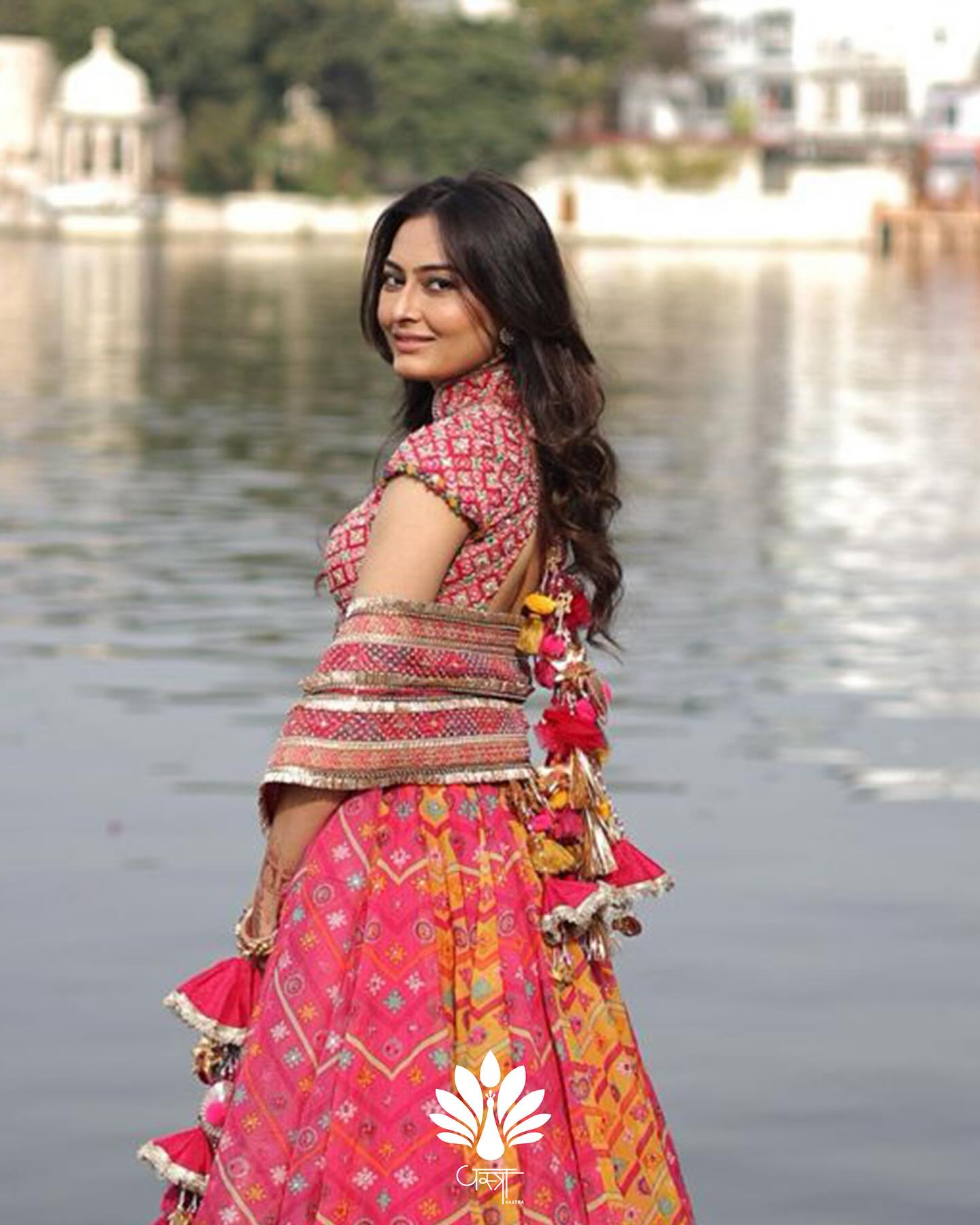 Custom Regal Red and Yellow Bridesmaid Lehenga