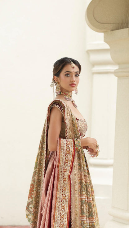 Custom Heavy Red Bridal