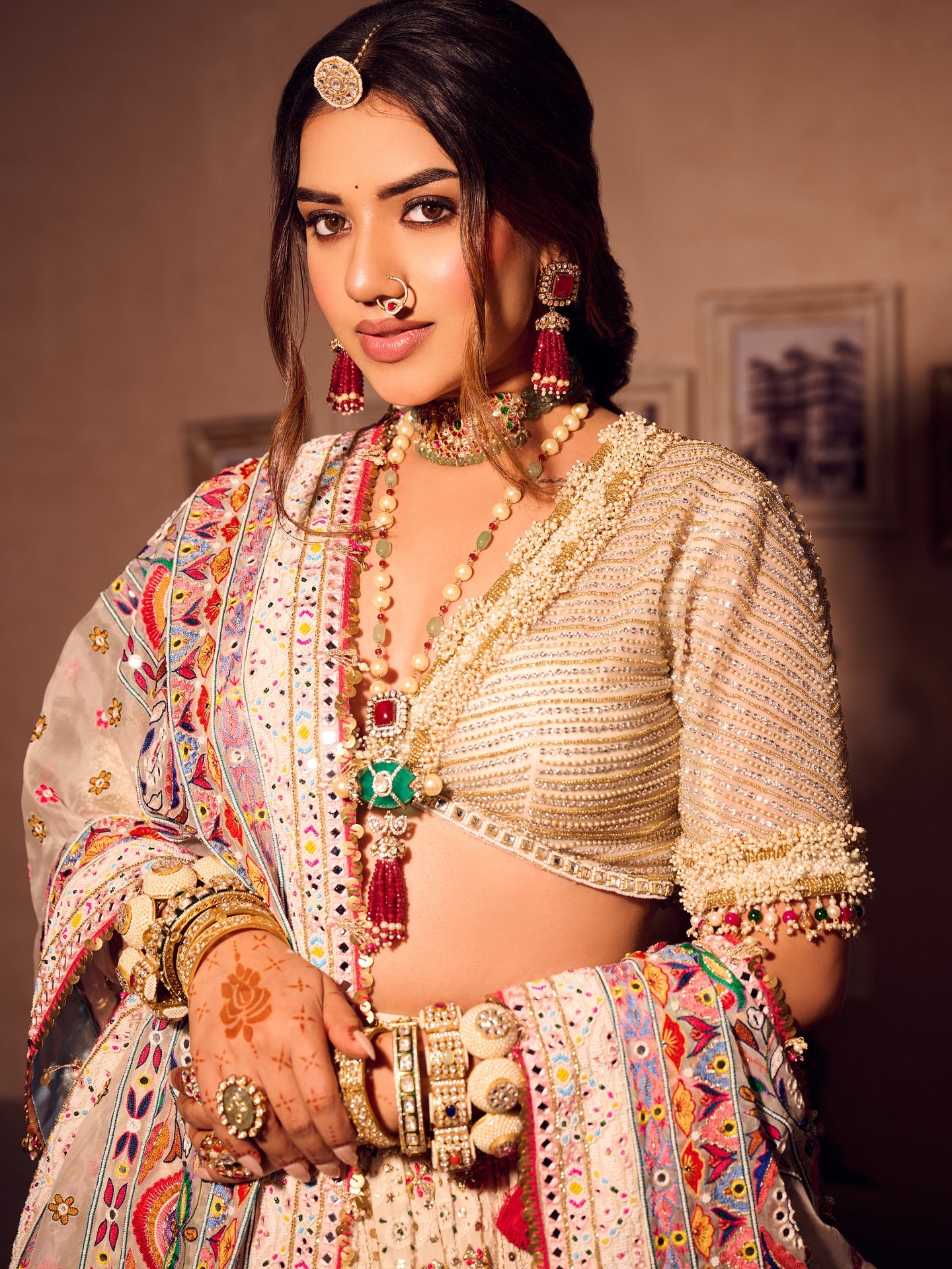 Custom Heavy Royal Bridal Lehenga