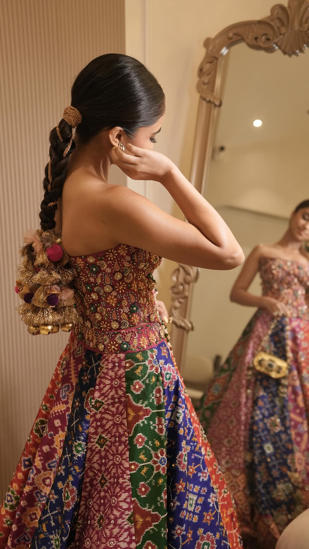 Custom Heavy Bridesmaid Lehenga