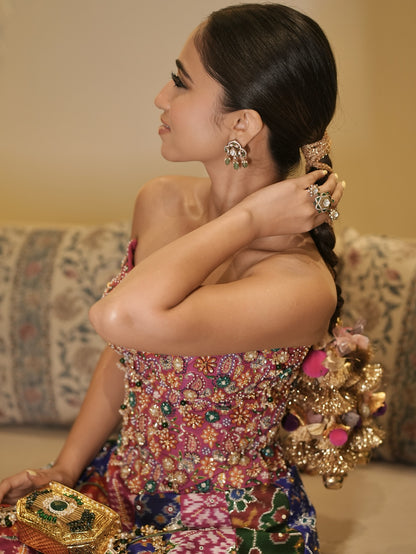 Custom Heavy Bridesmaid Lehenga