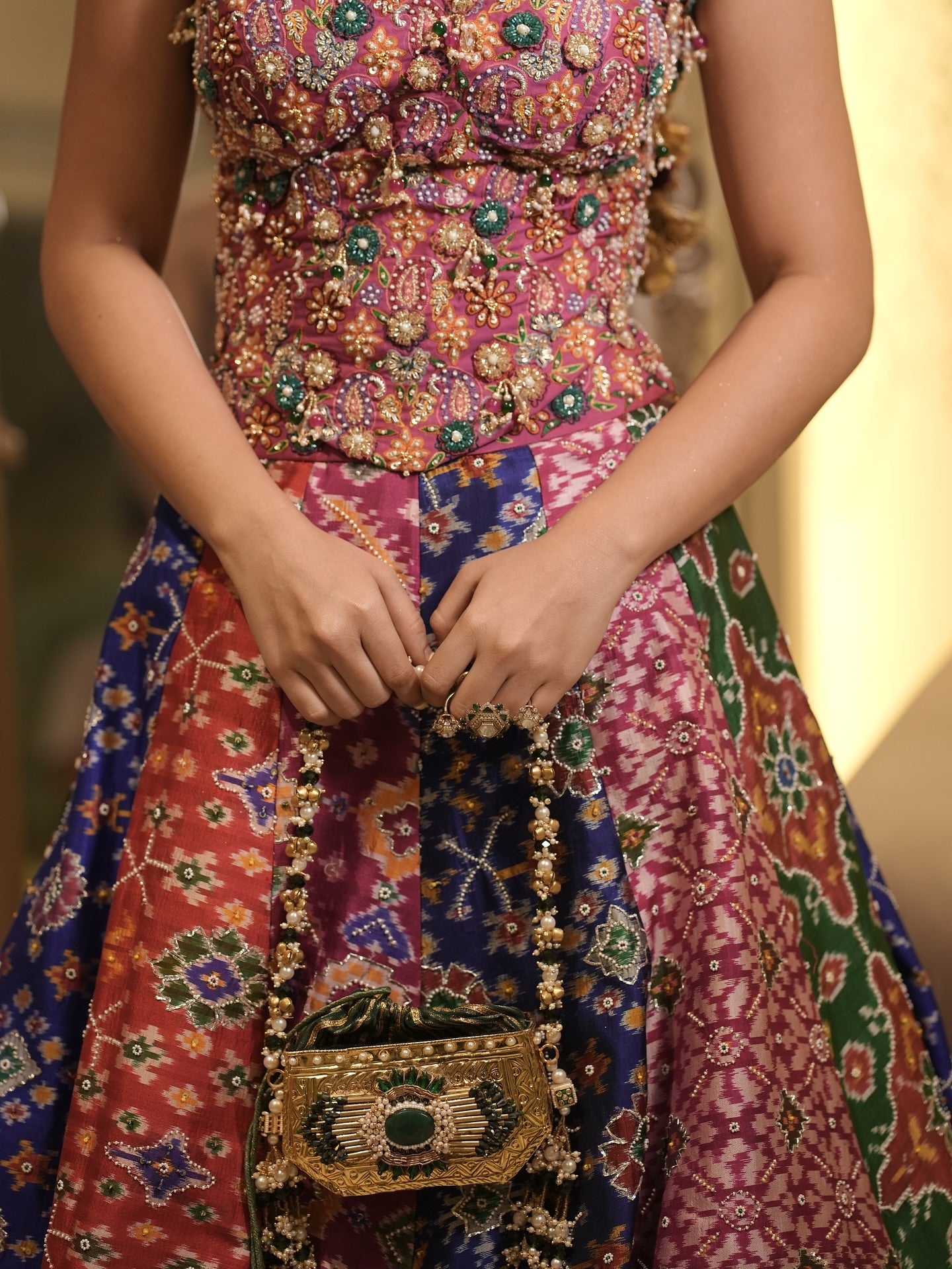 Custom Heavy Bridesmaid Lehenga