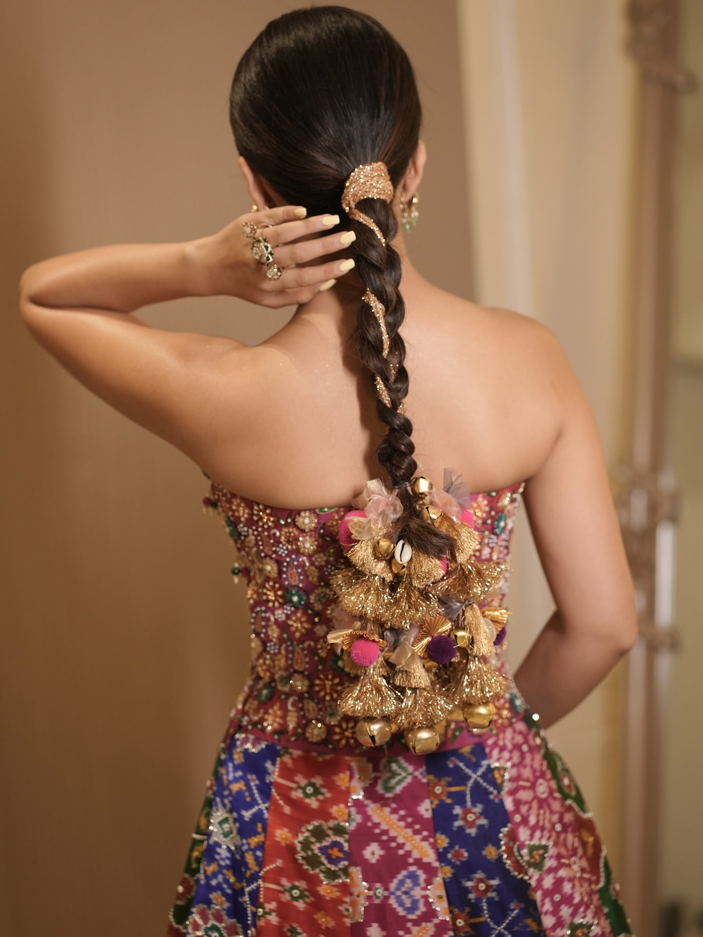 Custom Heavy Bridesmaid Lehenga