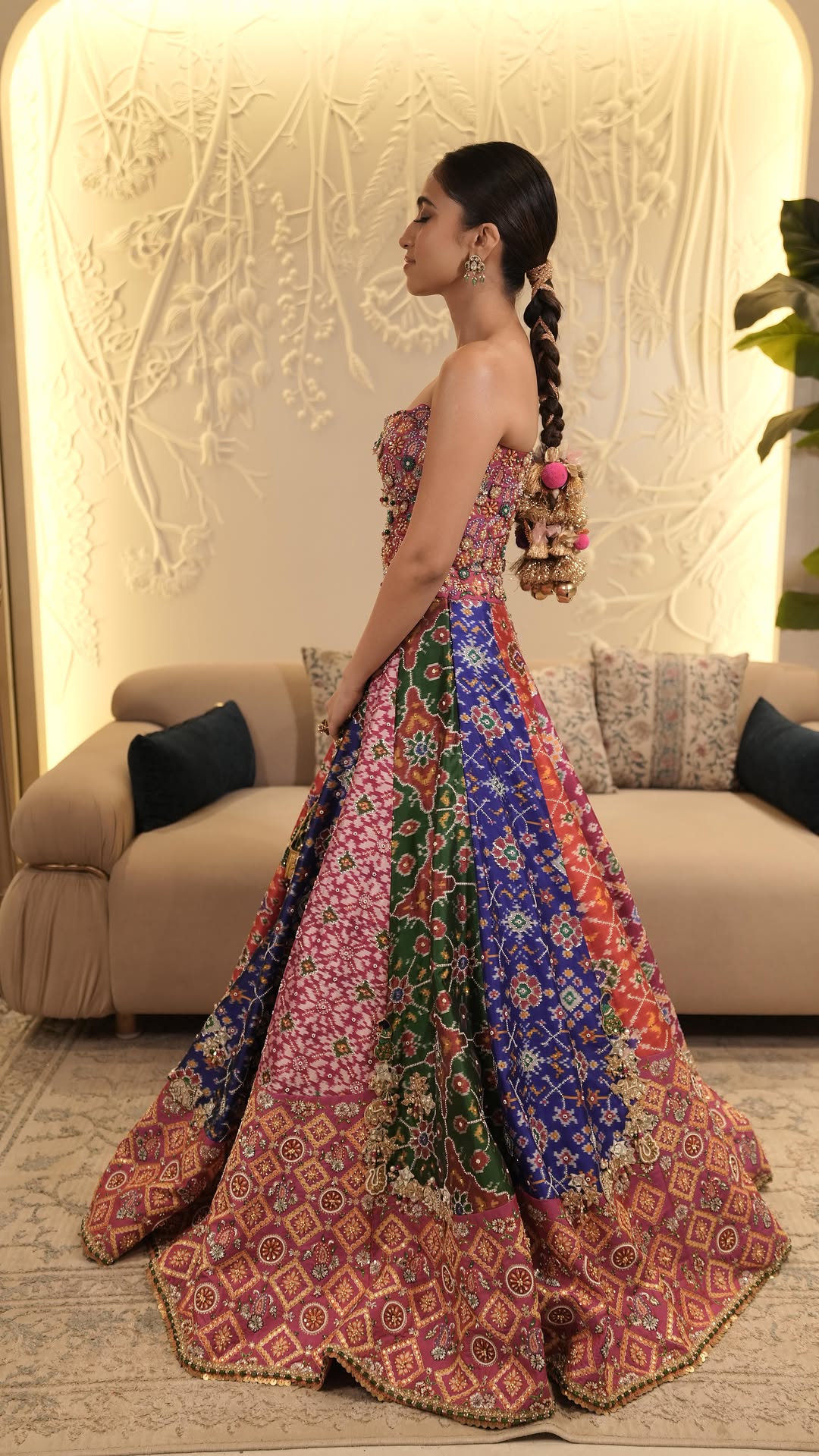 Custom Heavy Bridesmaid Lehenga