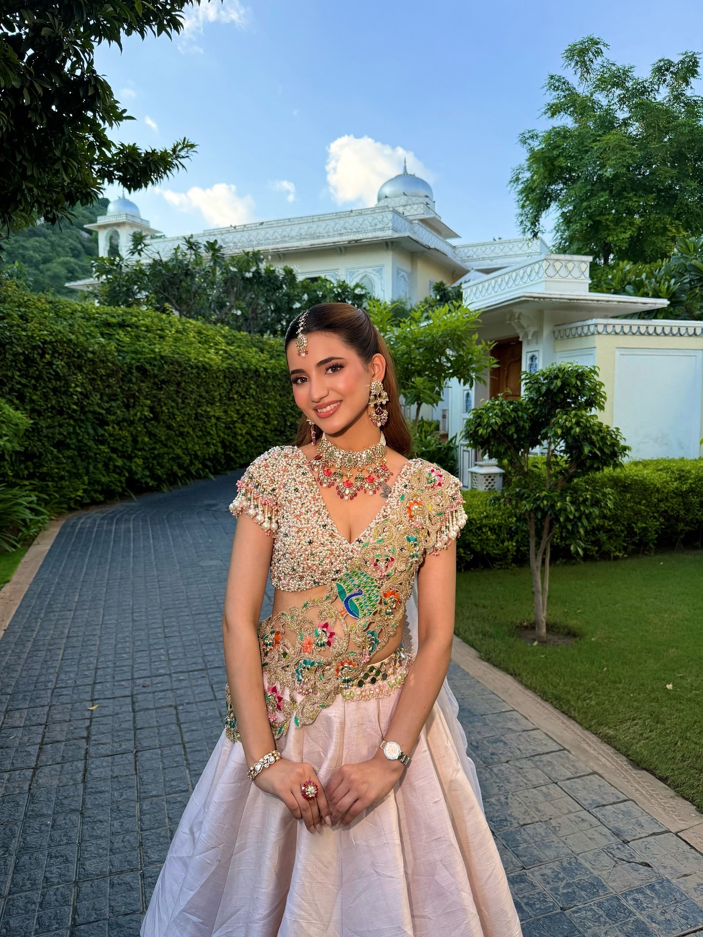 Custom Heavy Bridal Lehenga