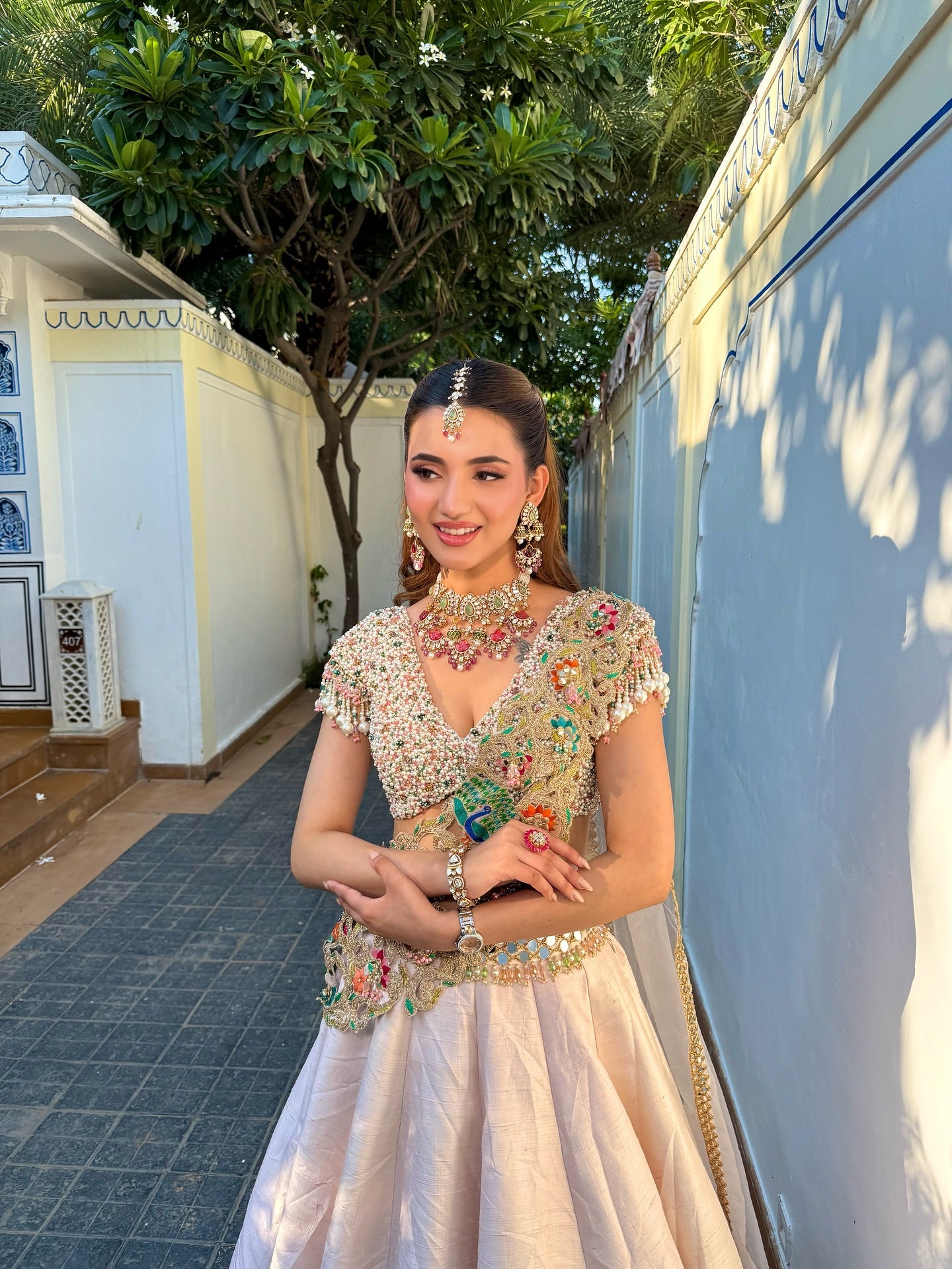 Custom Heavy Bridal Lehenga