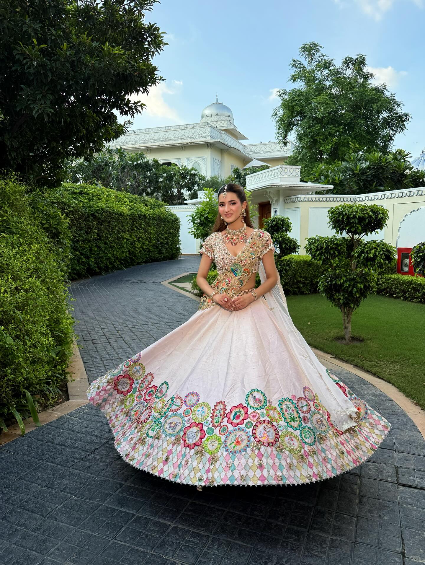Custom Heavy Bridal Lehenga