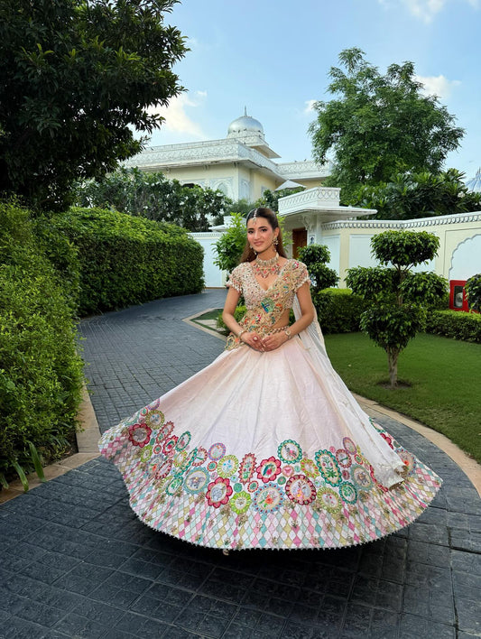 Custom Heavy Bridal Lehenga