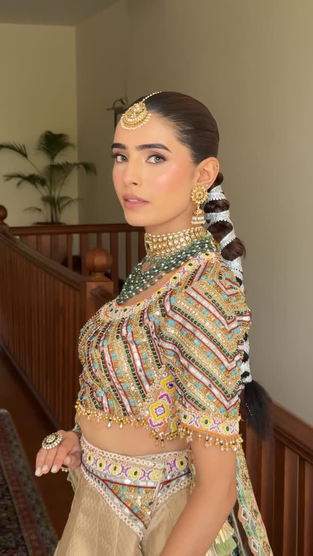 Custom bridal lehenga