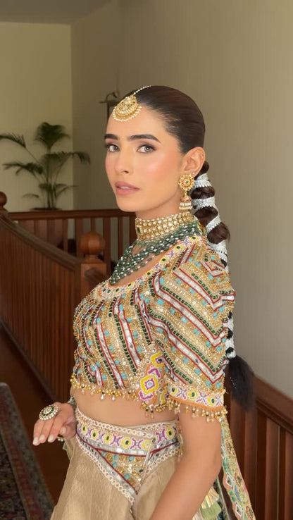 Custom bridal lehenga