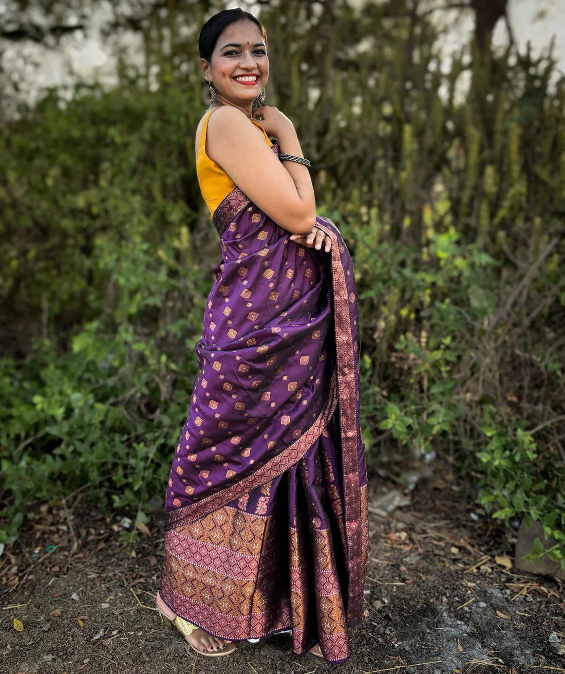 Surmayi Mekhela Chador