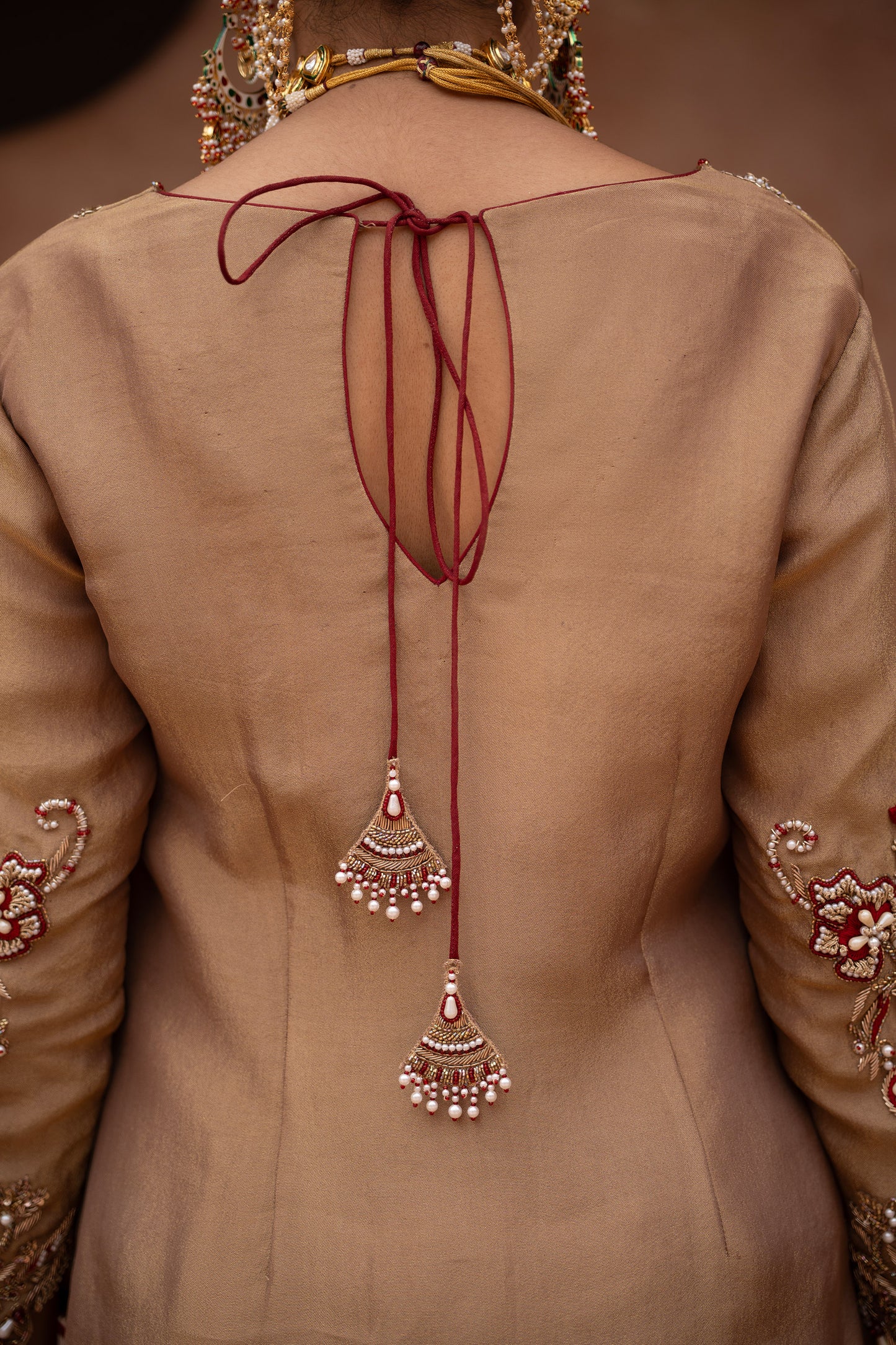 Zehra Hand-Embroidered Farshi Salwar Set