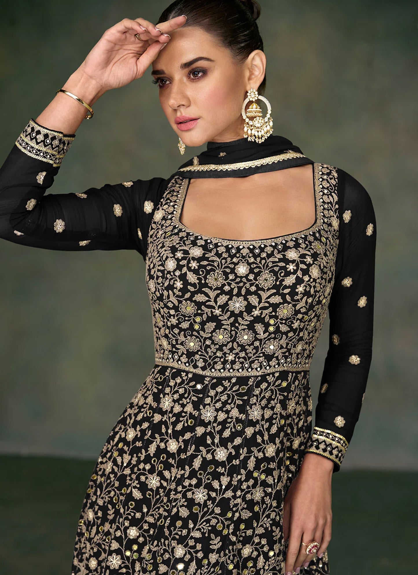 Black Mirror work Georgette Surya Anarkali
