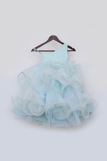 Powder Blue Layer Gown