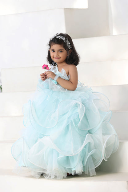 Powder Blue Layer Gown