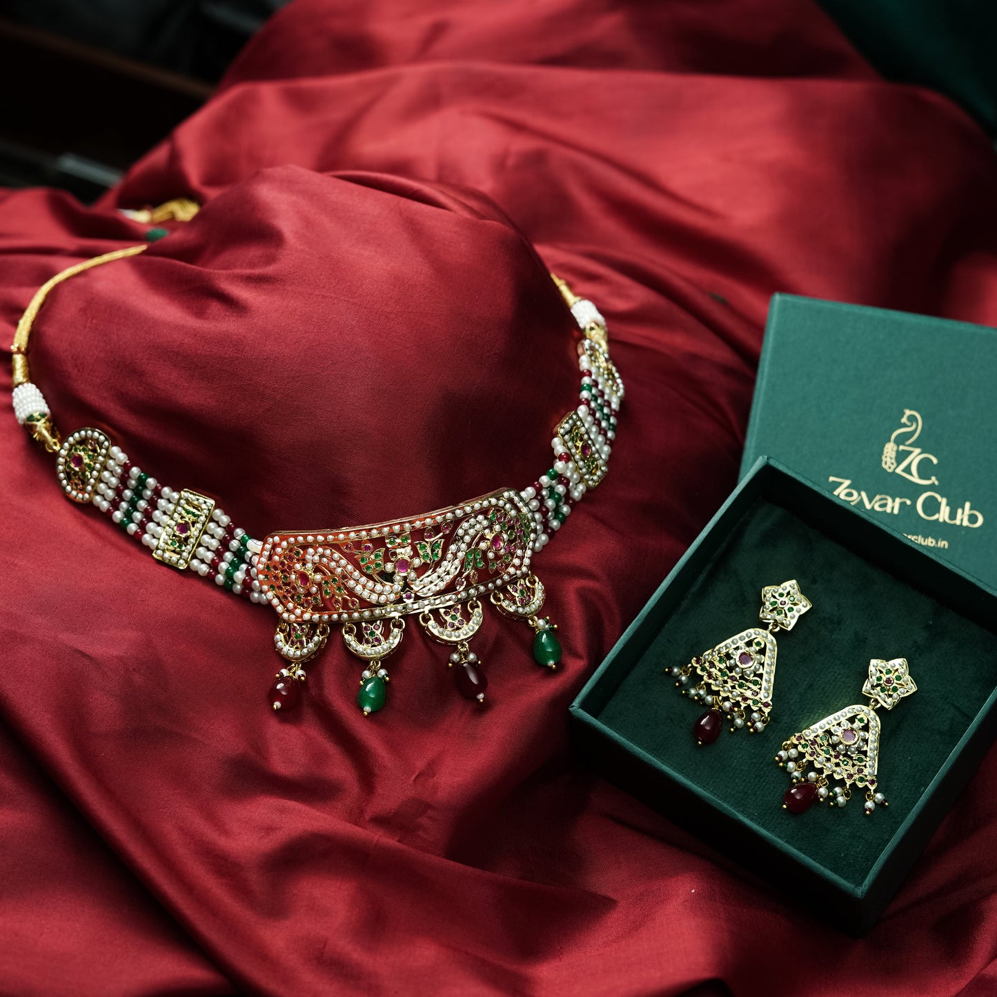 Maitreyi Shringar Polki Choker Set