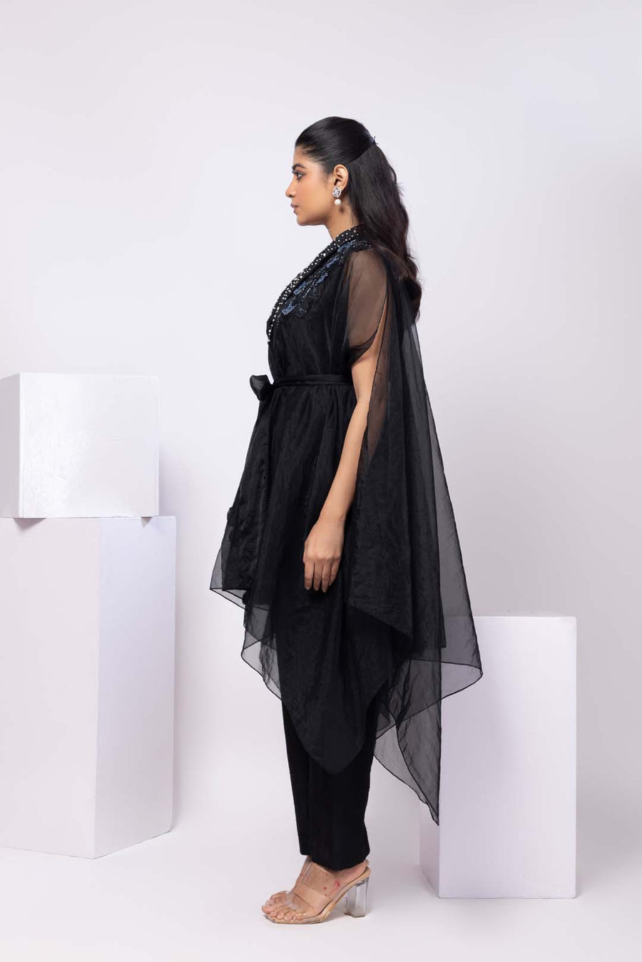 Black Nyra Co Ord Set