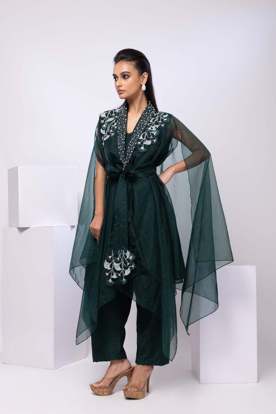 Nyra Co Ord Set Green