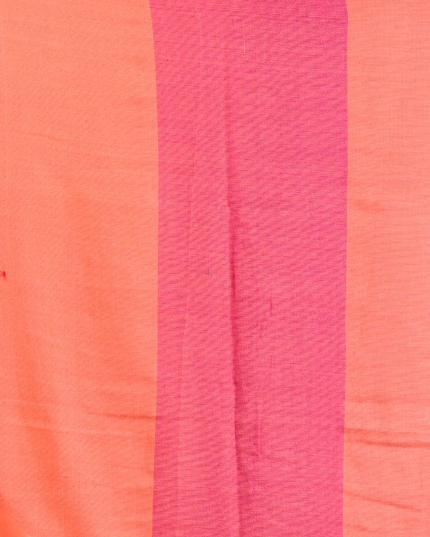 Pink Handwoven Cotton Saree