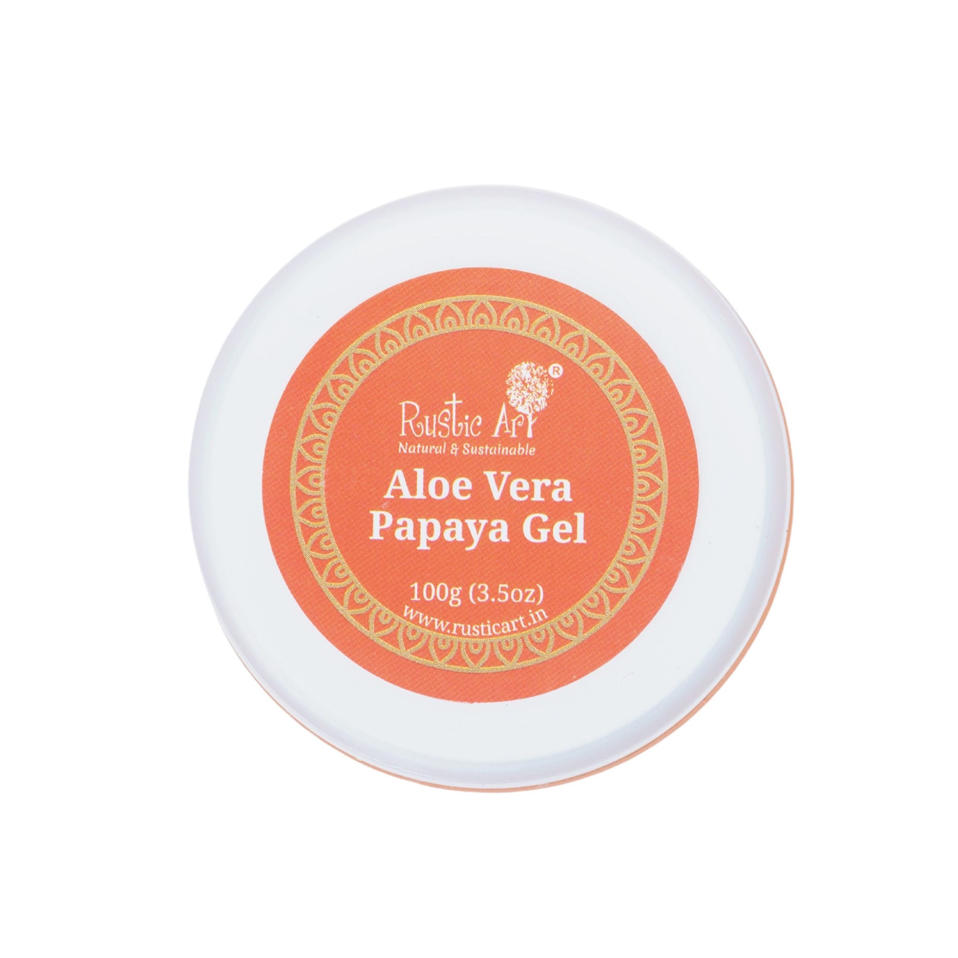 Aloe Vera Papaya Gel with Niacinamide, Rustic Art