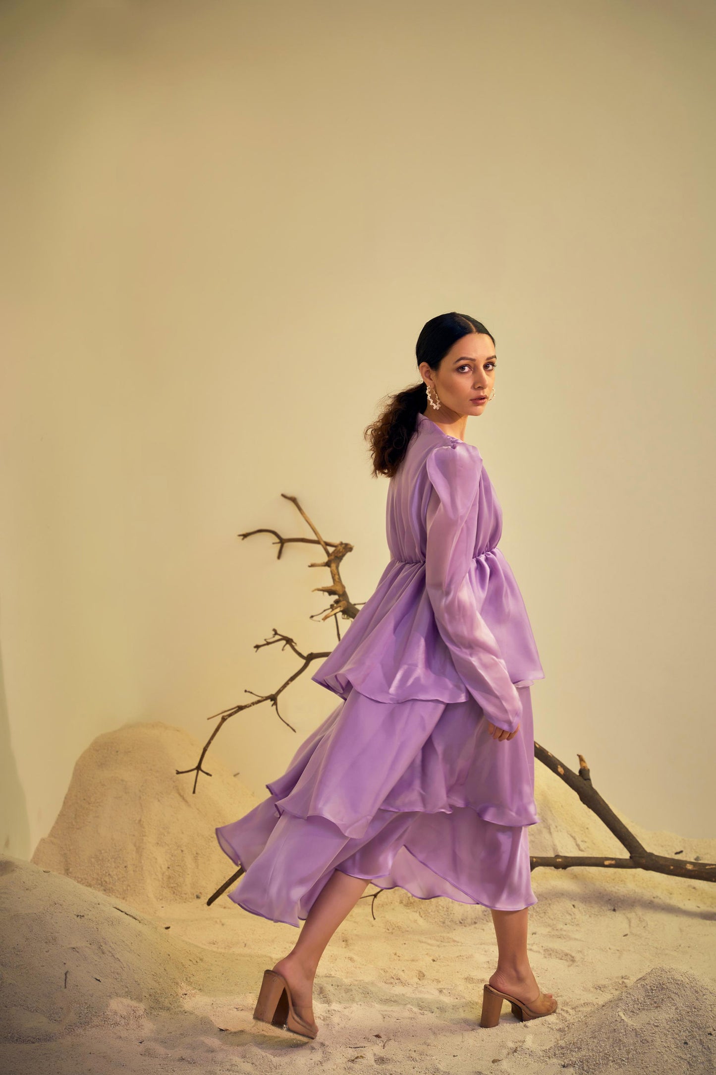 MARIPOSA  Purple Dress