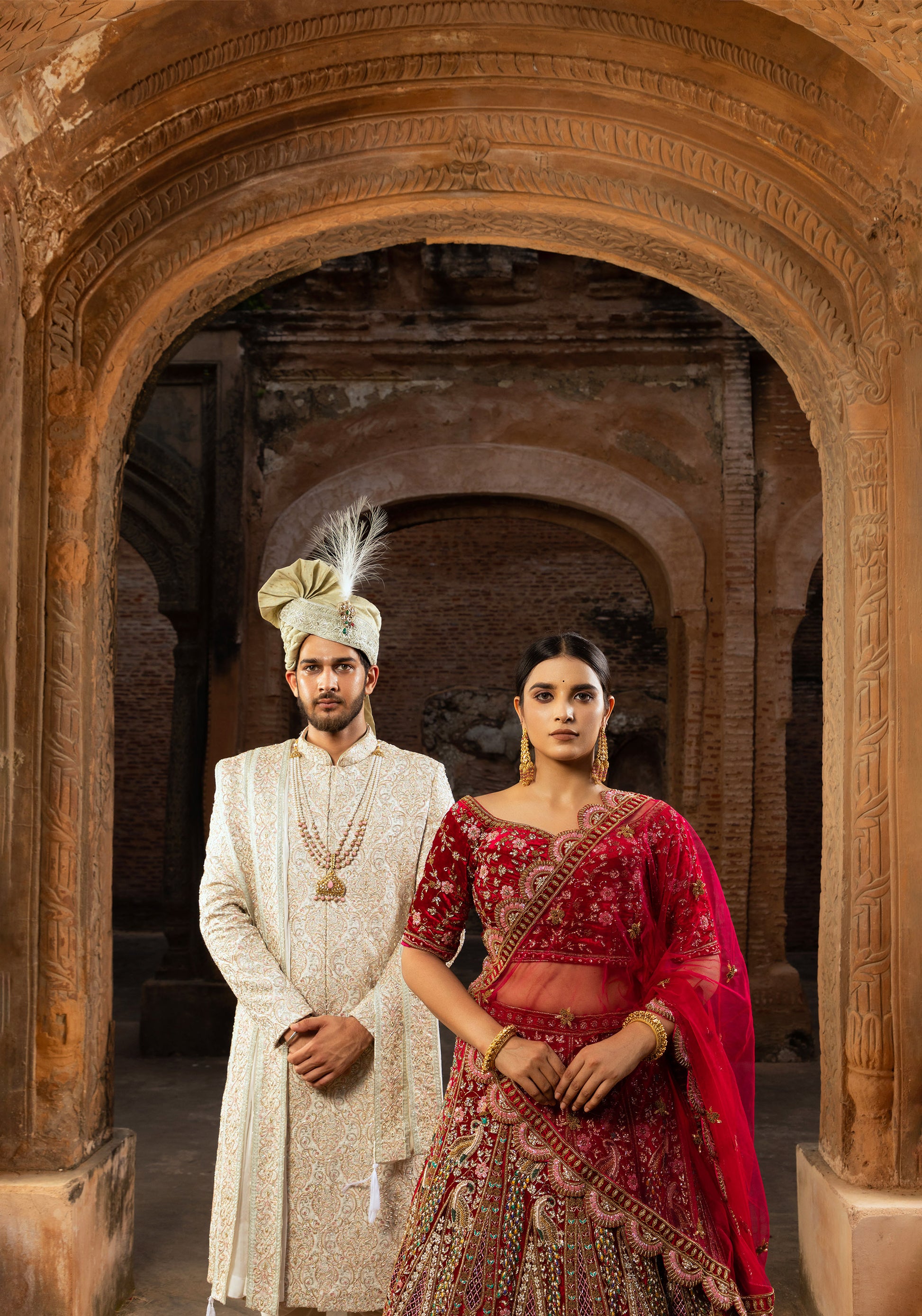 Sherwani Groom Mehndi Kurta Gold Hand Embroidery Groom Silk