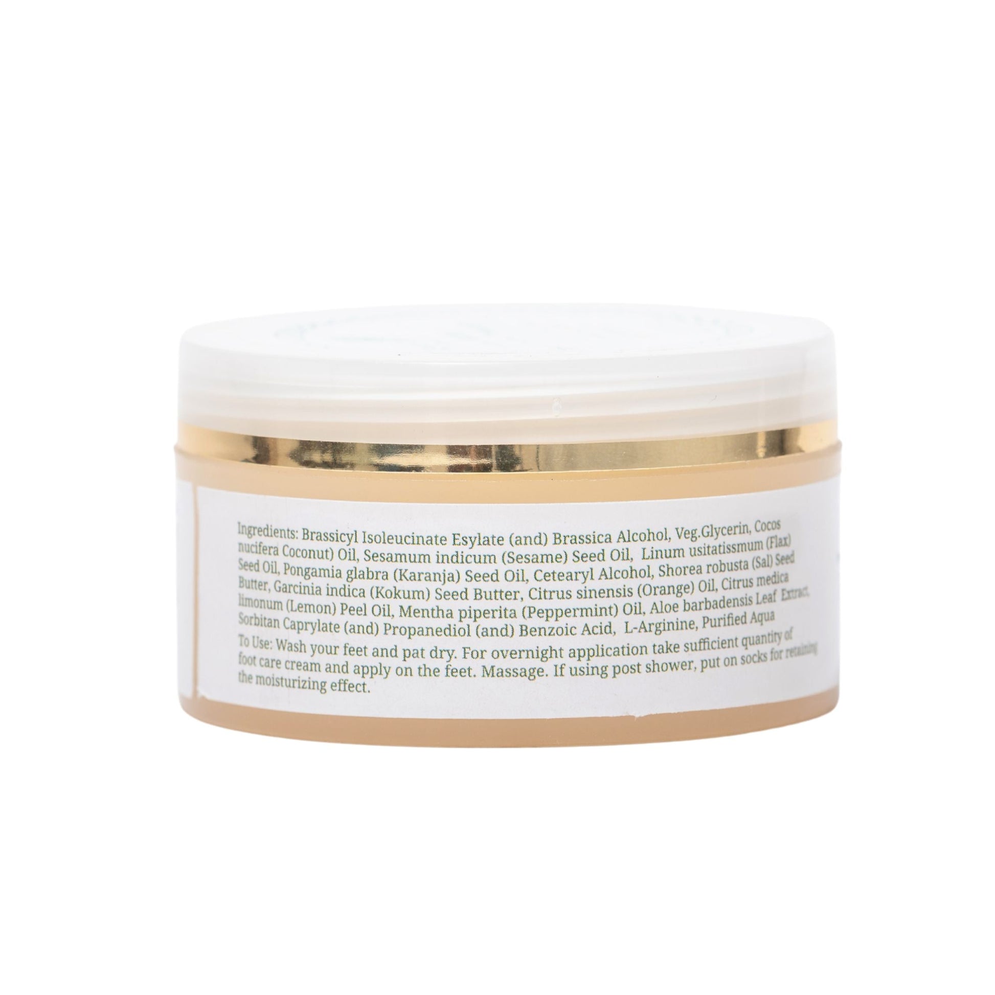 Citrus Mint Foot Care Cream (50gm), Rustic Art