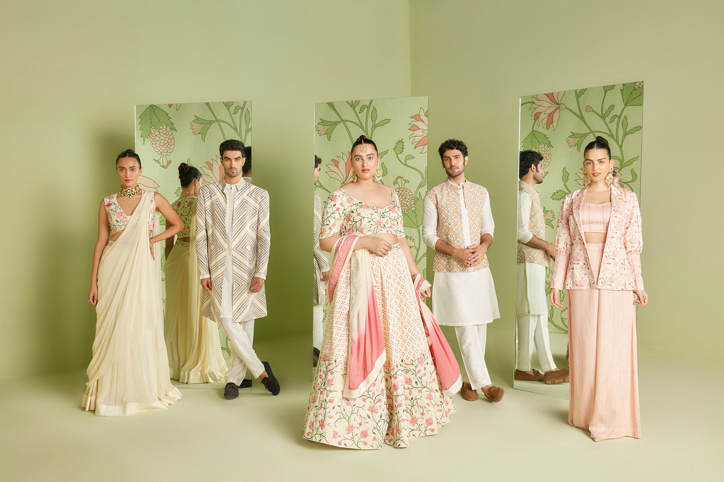 Ivory Hunar Lehenga Set