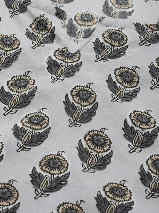  Grey Color Cotton Loungewear/Nightwear 