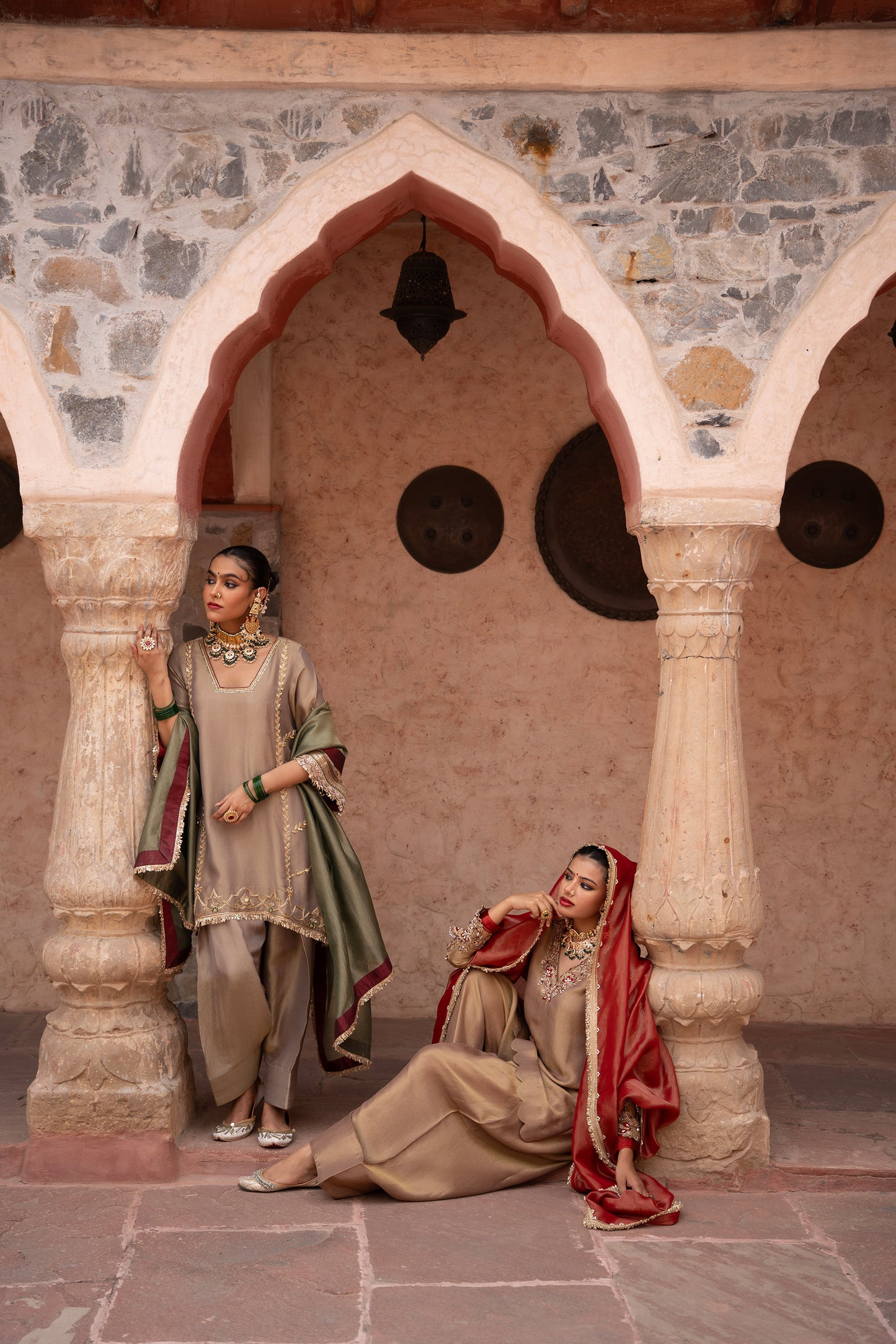 Zehra Hand-Embroidered Farshi Salwar Set