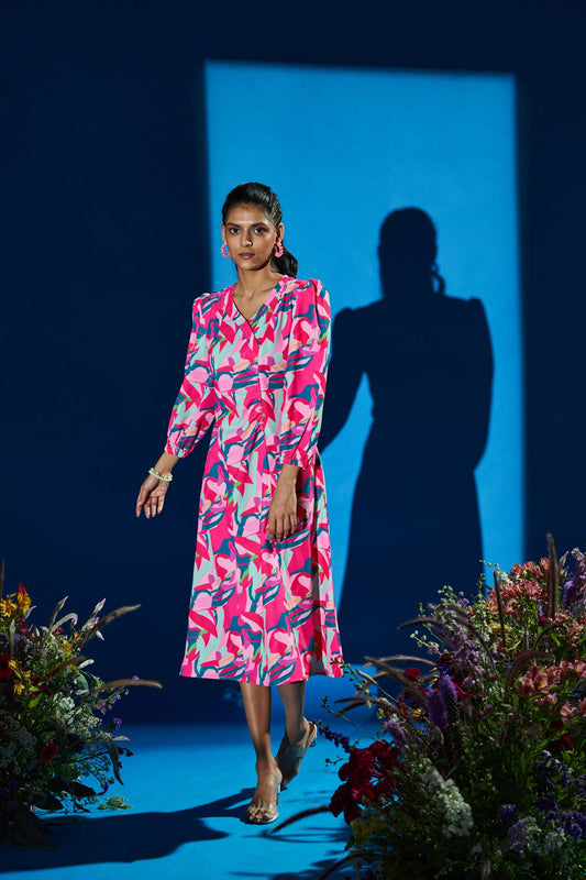 Eve's Mosaic Midi Dress